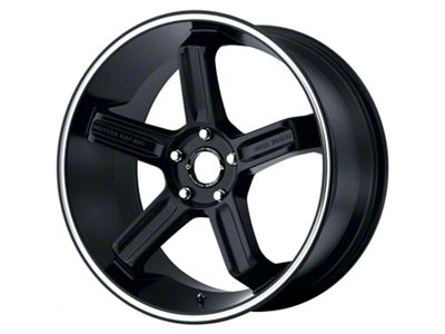 Motegi MR122 Satin Black with Machined Stripe 5-Lug Wheel; 17x8; 35mm Offset (21-25 Bronco Sport)