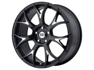 Motegi MR126 Gloss Black Milled 5-Lug Wheel; 17x8; 45mm Offset (21-25 Bronco Sport)