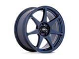 Motegi Battle Midnight Blue Wheel; 17x8; 30mm Offset (14-23 Jeep Cherokee KL)