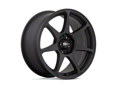Motegi Battle Matte Black Wheel; 17x8; 30mm Offset (15-23 Jeep Renegade BU)
