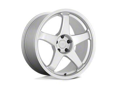 Motegi CS5 Hyper Silver Wheel; 18x8.5; 35mm Offset (97-06 Jeep Wrangler TJ)