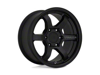 Motegi Trailite Satin Black Wheel; 17x8.5; 18mm Offset (07-18 Jeep Wrangler JK)