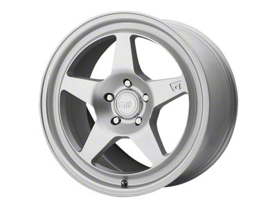 Motegi MR137 Hyper Silver Wheel; 18x9.5; 35mm Offset (97-06 Jeep Wrangler TJ)