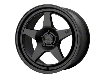 Motegi MR137 Satin Black Wheel; 17x9.5; 35mm Offset (97-06 Jeep Wrangler TJ)