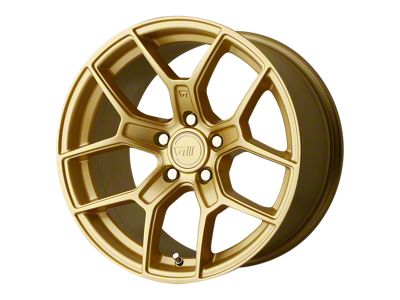 Motegi TM5 Gold Wheel; 18x8.5; 45mm Offset (97-06 Jeep Wrangler TJ)