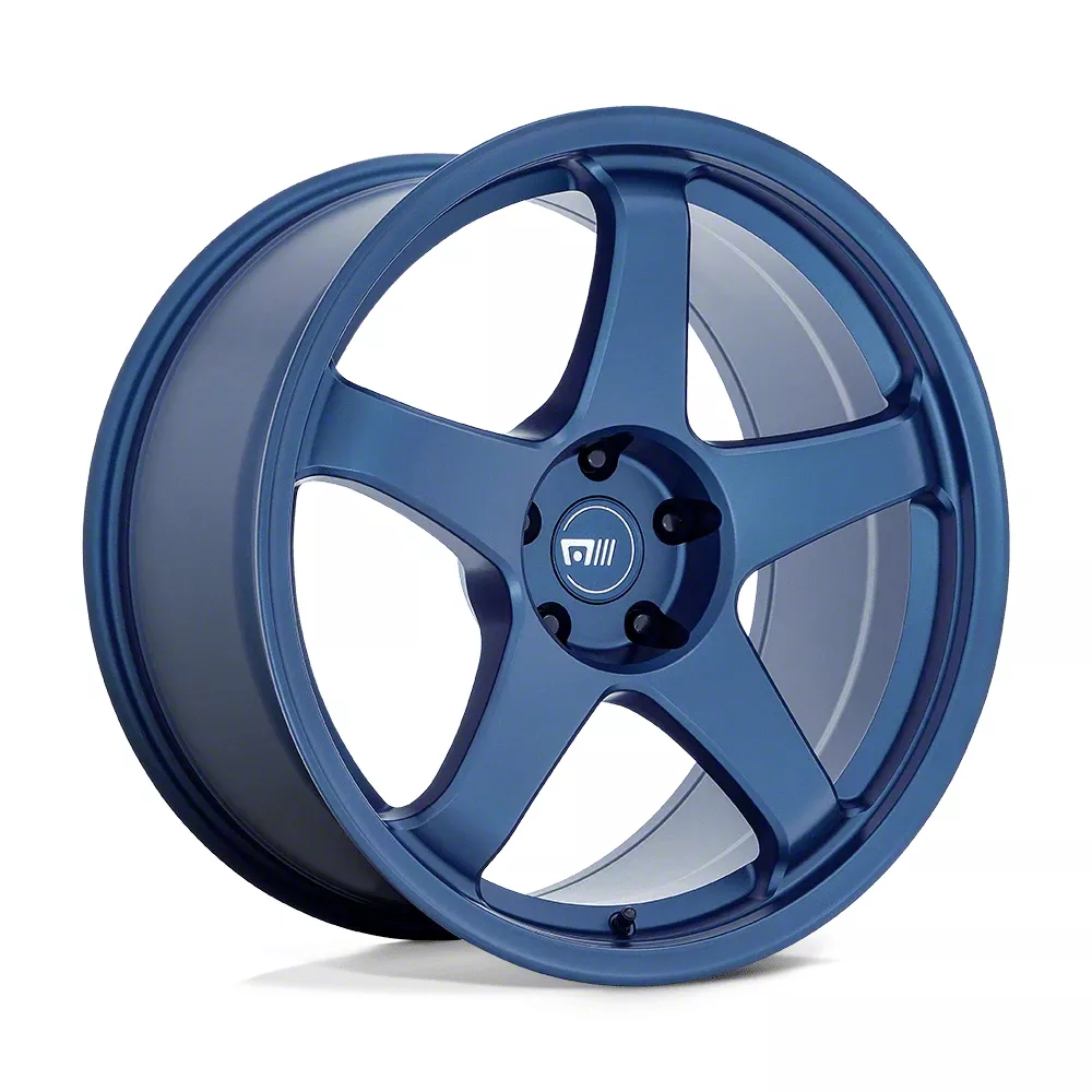 Motegi Jeep Wrangler CS5 Satin Metallic Blue Wheel; 18x8.5