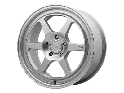 Motegi MR136 Hyper Silver Wheel; 18x9.5; 35mm Offset (87-95 Jeep Wrangler YJ)