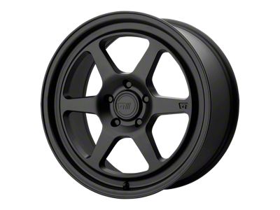 Motegi MR136 Satin Black Wheel; 18x8.5; 45mm Offset (87-95 Jeep Wrangler YJ)