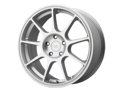 Motegi MR138 Hyper Silver Wheel; 18x8; 38mm Offset (87-95 Jeep Wrangler YJ)