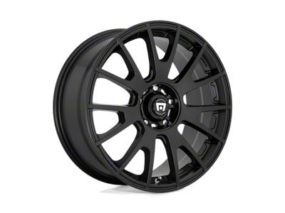 Motegi MS7 Matte Black Wheel; 17x8; 32mm Offset (87-95 Jeep Wrangler YJ)