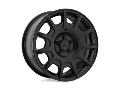 Motegi RF11 Satin Black Wheel; 16x7.5; 40mm Offset (87-95 Jeep Wrangler YJ)
