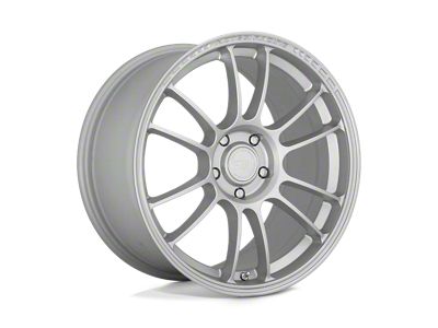 Motegi SS6 Hyper Silver Wheel; 18x9.5; 45mm Offset (87-95 Jeep Wrangler YJ)