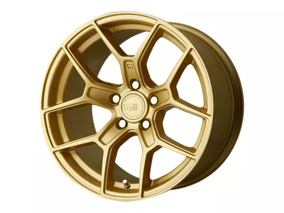 Motegi TM5 Gold Wheel; 18x8.5; 45mm Offset (87-95 Jeep Wrangler YJ)