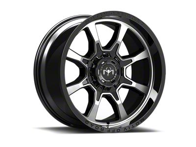 Motiv Offroad Glock Gloss Black 6-Lug Wheel; 20x10; -12mm Offset (25-26 4Runner)
