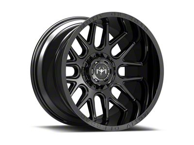 Motiv Offroad Magnus Gloss Black 6-Lug Wheel; 18x9; 18mm Offset (25-26 4Runner)