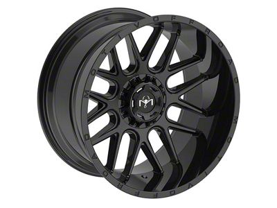 Motiv Offroad Magnus Gloss Black 6-Lug Wheel; 20x12; -44mm Offset (25-26 4Runner)
