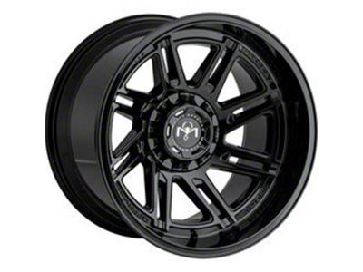 Motiv Offroad Millenium Series Gloss Black 6-Lug Wheel; 20x12; -44mm Offset (25-26 4Runner)