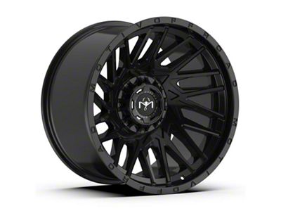 Motiv Offroad Mutant Gloss Black Wheel; 20x10; -25mm Offset (20-25 Jeep Gladiator JT)