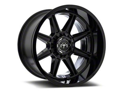 Motiv Offroad Balast Gloss Black Wheel; 18x9; 10mm Offset (97-06 Jeep Wrangler TJ)