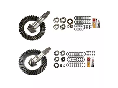 Motive Gear Dana 30 Front and Dana 35 Rear Axle Complete Ring and Pinion Gear Kit; 4.56 Gear Ratio (18-25 Jeep Wrangler JL, Excluding Rubicon)
