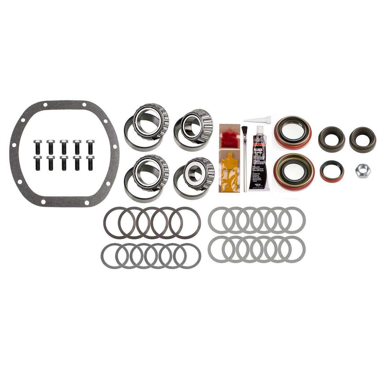 Ten Factory Jeep Wrangler 27-Spline Dana 30 Complete Front