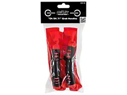 Motley Industries Grab Handles; Red (21-25 Bronco)
