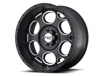 Moto Metal MO964 Satin Black Milled 6-Lug Wheel; 20x9; -12mm Offset (04-15 Titan)