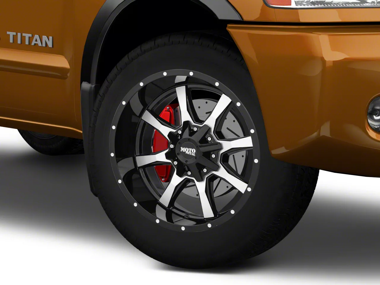 Moto Metal Titan MO961 Satin Black 6-Lug Wheel; 20x9; 18mm