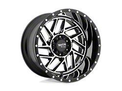 Moto Metal Breakout Gloss Black Machined 6-Lug Wheel; 16x8; -6mm Offset (05-15 Tacoma)