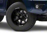 Moto Metal MO970 Gloss Black with Milled Spoke 6-Lug Wheel; 17x8; 0mm Offset (05-15 Tacoma)