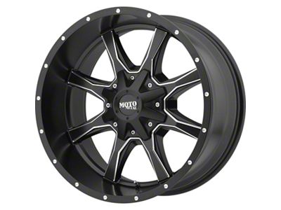 Moto Metal MO970 Satin Black Milled 5-Lug Wheel; 18x10; -24mm Offset (07-13 Tundra)