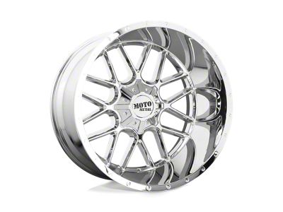 Moto Metal Siege Chrome 6-Lug Wheel; 20x12; -44mm Offset (25-26 4Runner)