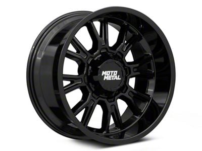 Moto Metal Legacy Gloss Black 6-Lug Wheel; 17x9; 1mm Offset (03-09 4Runner)