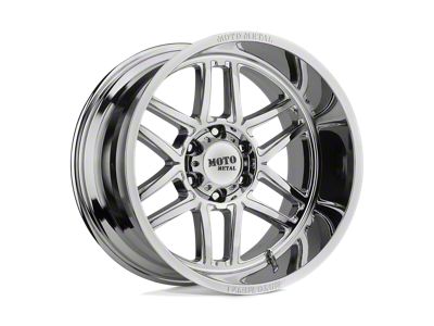 Moto Metal Folsom Chrome 6-Lug Wheel; 24x14; -76mm Offset (21-25 Bronco, Excluding Raptor)