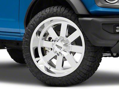 Moto Metal MO962 Chrome 6-Lug Wheel; 22x10; -18mm Offset (21-25 Bronco, Excluding Raptor)