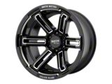 Moto Metal Rukus Gloss Black Milled 6-Lug Wheel; 20x9; 0mm Offset (22-25 Bronco Raptor)