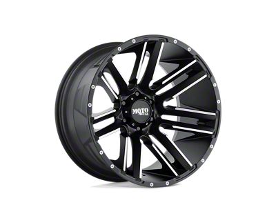 Moto Metal Razor Satin Black Machined 6-Lug Wheel; 18x9; 18mm Offset (22-25 Frontier)