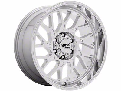 Moto Metal MO805 Chrome Wheel; 20x10; -18mm Offset (20-25 Jeep Gladiator JT)