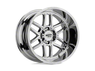 Moto Metal Folsom Chrome Wheel; 20x12; -44mm Offset (22-25 Jeep Grand Cherokee WL)