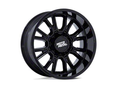 Moto Metal Legacy Gloss Black Wheel; 17x9; 20mm Offset (99-04 Jeep Grand Cherokee WJ)