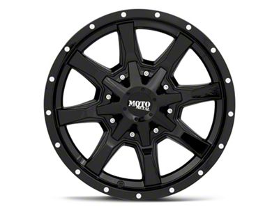 Moto Metal MO970 Gloss Black Wheel; 17x8; 0mm Offset (05-10 Jeep Grand Cherokee WK, Excluding SRT8)
