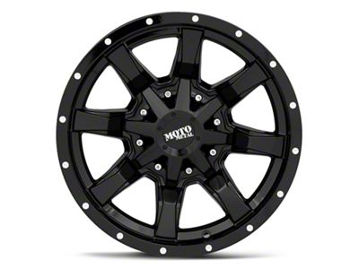 Moto Metal MO970 Gloss Black Wheel; 17x9; -12mm Offset (05-10 Jeep Grand Cherokee WK, Excluding SRT8)