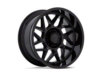 Moto Metal Turbine Gloss Black Wheel; 20x9; 20mm Offset (22-25 Jeep Grand Cherokee WL)