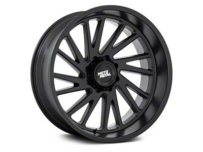Moto Metal Combat Matte Black Wheel; 20x10; -18mm Offset (18-25 Jeep Wrangler JL)