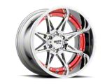 Moto Metal Hydra Chrome Wheel; 20x9; 18mm Offset (18-25 Jeep Wrangler JL)