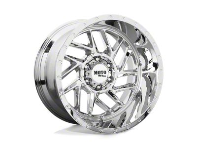Moto Metal Breakout Chrome Wheel; 20x12; -44mm Offset (07-18 Jeep Wrangler JK)