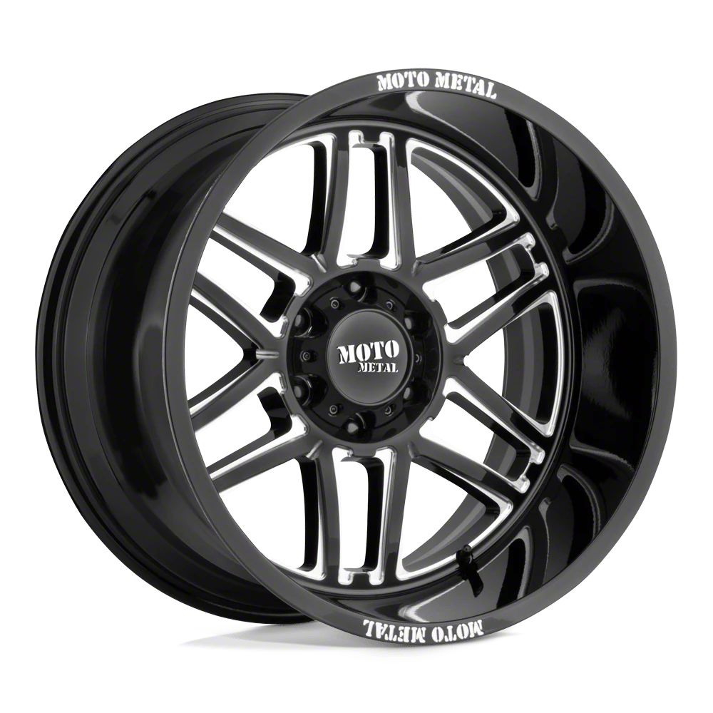 Moto Metal Jeep Wrangler Folsom Chrome Wheel; 20x12; -44mm