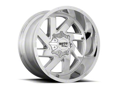 Moto Metal Melee Chrome Wheel; 20x9; 18mm Offset (07-18 Jeep Wrangler JK)