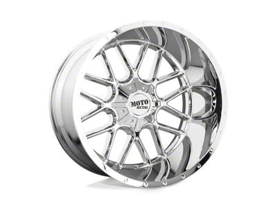 Moto Metal Siege Chrome Wheel; 20x10; -18mm Offset (07-18 Jeep Wrangler JK)