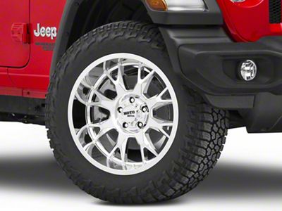 Moto Metal MO806 Chrome Wheel; 20x10; -18mm Offset (18-25 Jeep Wrangler JL)